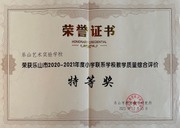 2021年小学教学质量综合评价特等奖